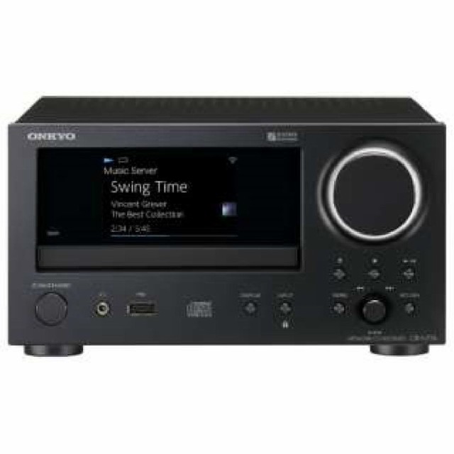 中古】 ブラック_CDレシーバー ONKYO ネットワークCDレシーバー ハイレゾ対応 ブラック CR-N775(B) - その他コンポ・セットコンポ