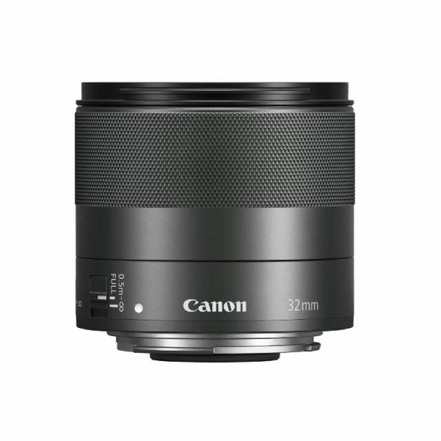 【中古】 Canon キヤノン 単焦点レンズ EF-M32mm F1.4 STM ミラーレス一眼対応 ブラック 全長56.5mm EF-M3214STM