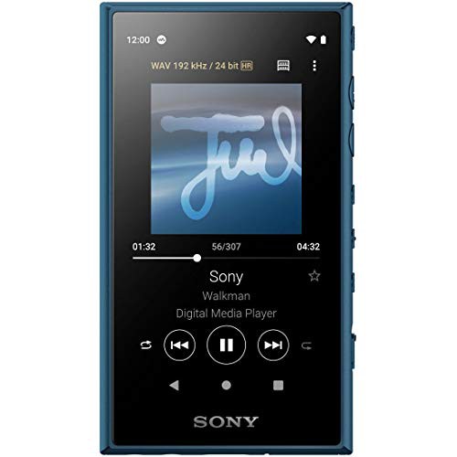 【中古】 イヤホン無し_16GB_ブルー ソニー ウォークマン 16GB Aシリーズ NW-A105 : ハイレゾ対応 / MP3プレーヤー / bluetooth / microS