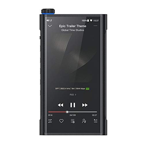 【中古】 FiiO M15 FIO-M15-B DSD対応 ハイレゾ対応 4.4mmバランス出力 2.5mmバランス出力 デジタルオーディオプレーヤー