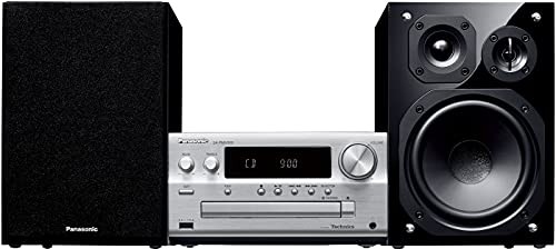 【中古】 パナソニック CDステレオシステム Bluetooth対応 ハイレゾ音源対応 Tuned by Technics シルバー SC-PMX900-S