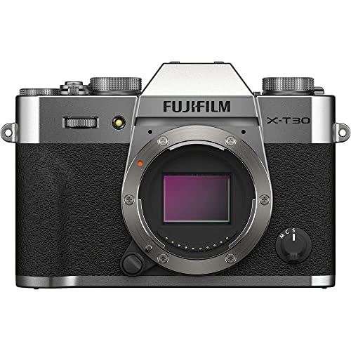 【中古】 シルバー_センターファインダー_ボディ(レンズ無し) 富士フイルム(FUJIFILM) ミラーレス一眼 X-T30IIボディ シルバー F X-T30 II-Sの通販は