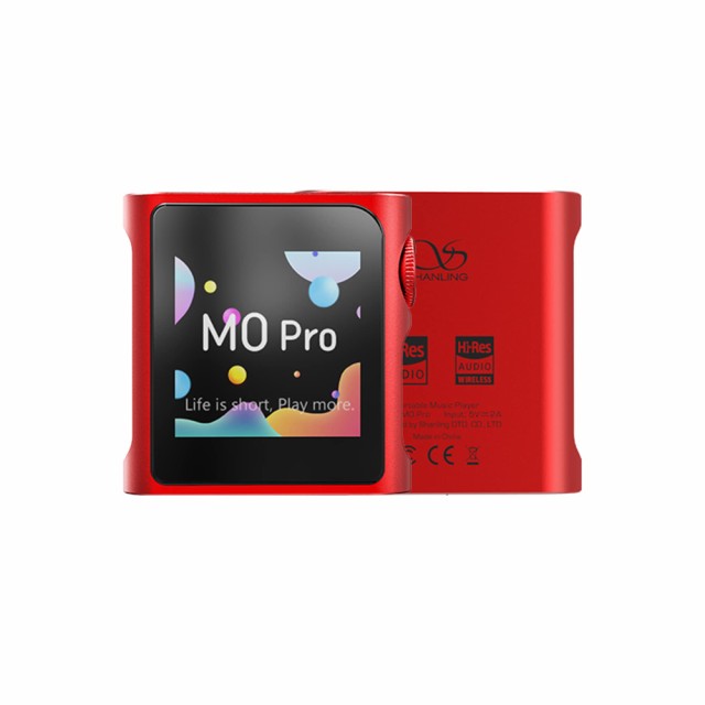 【中古】 レッド 【VGP2024金賞】Shanling M0PRO 全3色 シャンリン ポケットサイズ ポータブル オーディオプレーヤー DAP USBデジタル入