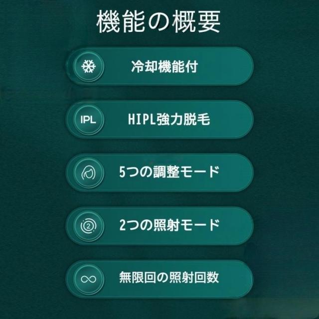 脱毛器 女性 家庭用 無痛脱毛器 5段階調節 全身用 家庭用 全身快速脱毛 除毛 自宅 脱毛機 顔 足 腕 メンズ レディース 新生活 応援 母の日 2025最新_2