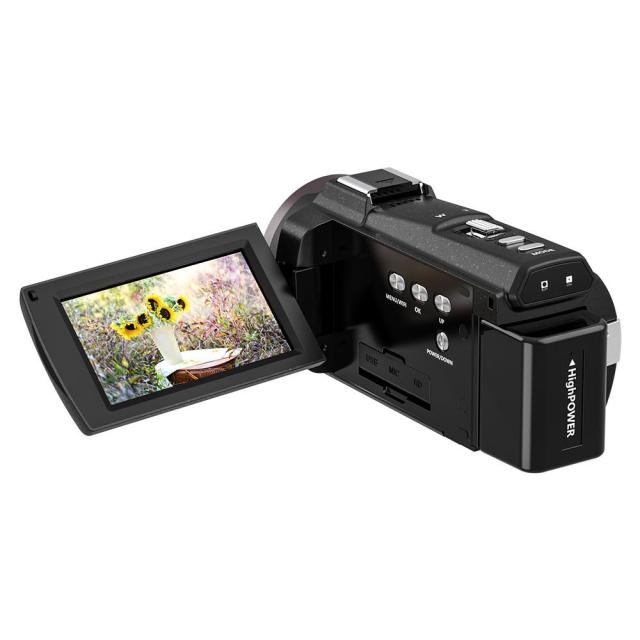 20%超還元セレクト】ビデオカメラ 4K 4800万画素 16倍デジタルズーム