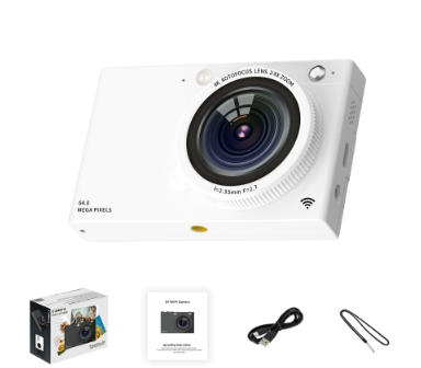 【10%超還元セレクト】デジタルカメラ コンパクト 6400万画素 4K 音楽カメラ コンパクト 28倍ズーム WIFI転送 2.83インチディスプレイ 大画面 軽量 学生 初心者 フィルタープレイ 美顔 オートフォーカス マニュアルフォーカス 高校生 卒業 修学旅行 プレーヤー 多機能_17