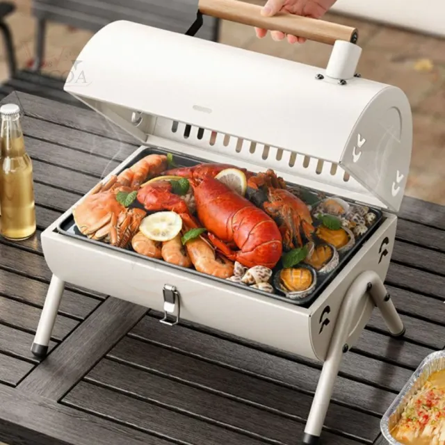 【10%超還元セレクト】バーベキューコンロ 折りたたみ 小型 2〜4人用 3〜6人用 BBQコンロ ステンレス 送料無料 ファイアグリル 焚き火台 焚火台 バーベキューグリル BBQグリル コンロ グリル おしゃれ コンパクト 収納 軽量 折り畳み_10