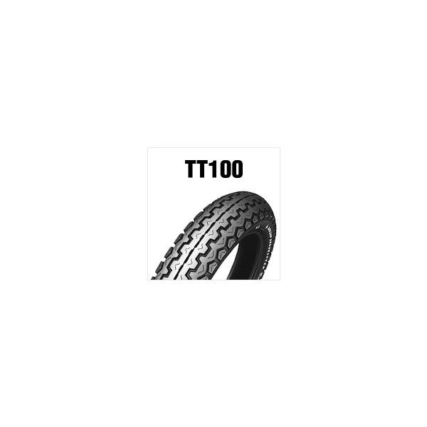 ダンロップ TT100 3.60H19 4PR TL フロント/リア共用 DUNLOP チューブレス 126141