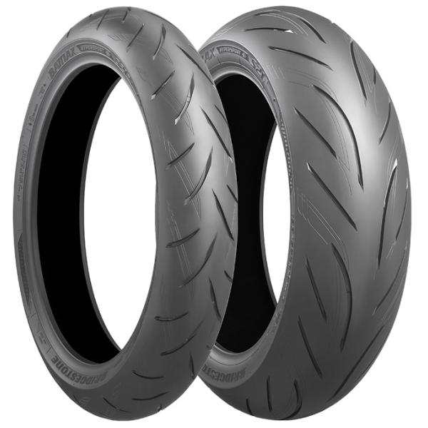 BRIDGESTONE S21 前後セット 120/70ZR17 M/C (58W) TL ＆ 180/55ZR17 M/C (73W) TL MCR06206-MCR06210 ブリヂストンの通販は