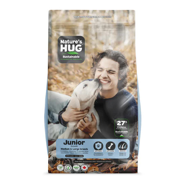 Nature's HUG(ネイチャーズハグ)　 DOG　ジュニア　ミディアム&ラージブリード【9.07kg】の通販は
