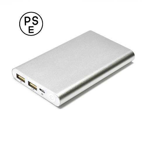 日本トラストテクノロジー Mobile Power Bank 8000　シルバー MPB-8000SV (倉庫AN)の通販は 4,938円