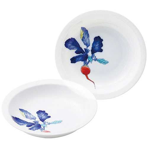 香蘭社 かぶら ペアマルチプレート 4103-066 (倉庫AN)の通販は 5,820円