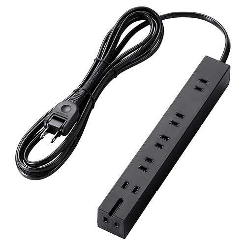 エレコム 回転機能タップ/6個口(内3ピン1)/3m/ブラック T-KF01-2630BK (倉庫AN)の通販は