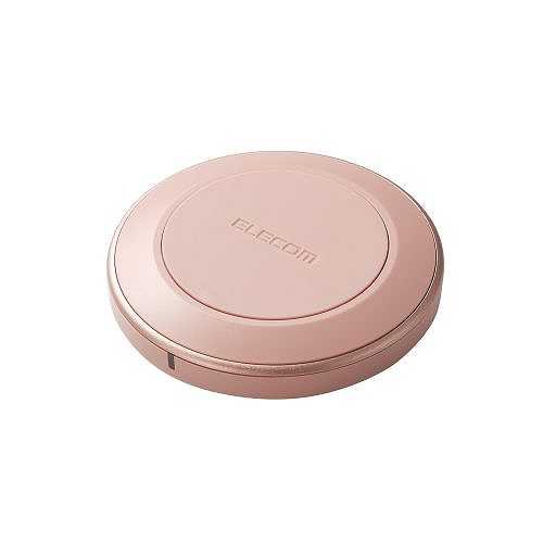 エレコム Qi規格(EPP)対応ワイヤレス充電器(12/10/7.5/5W・卓上) ピンク W-QA26PN (倉庫AN)の通販は