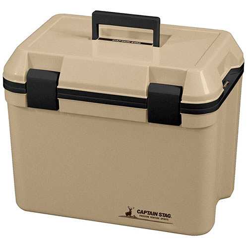 キャプテンスタッグ シャルマン クーラーボックス25 ベージュ UE-0088 (倉庫AN)の通販は 5,760円