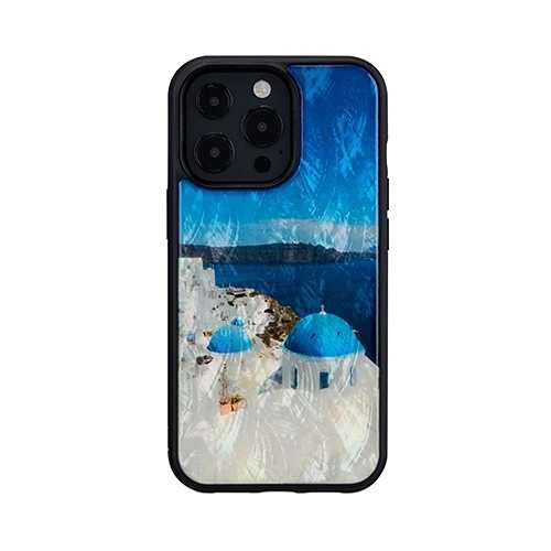 ikins 天然貝ケース for iPhone 13 Pro サントリーニ島 I21063i13P (倉庫AN)の通販は