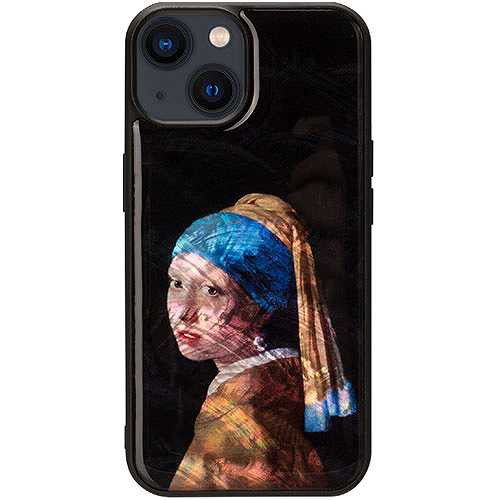 ikins アイキンス 天然貝ケース for iPhone 15 Plus 真珠の耳飾りの少女 I25490i15PL (倉庫AN)の通販は