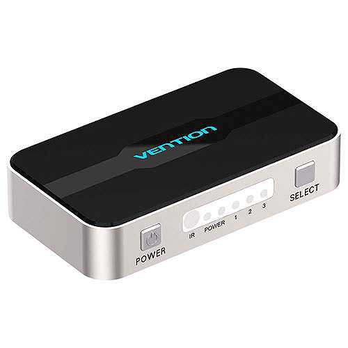 VENTION 3 In 1 Out HDMI Switcher Gray Metay Type AF-2403 (倉庫AN)の通販は 10,792円