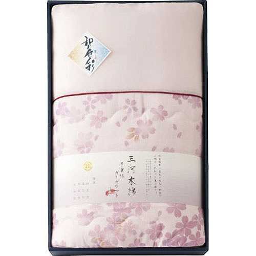 和の色彩 三河木綿 ダブルガーゼ 肌布団 ピンク L8047064 (倉庫AN)の通販は