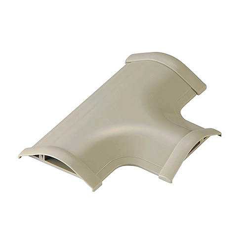 【5個セット】エレコム 床用モール T字分岐 両面テープ付/幅60mm(ベージュ) LD-GAT47AX5 (倉庫AN)の通販は