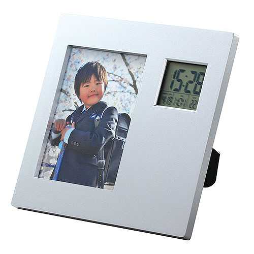 【5個セット】ARTEC 2WAYフォトフレームクロック ATC5498X5 (倉庫AN)の通販は