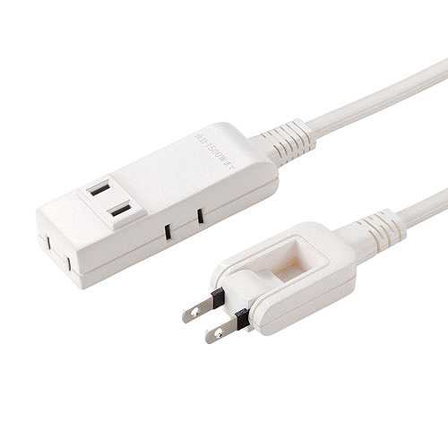 【5個セット】 サンワサプライ マイクロタップ 4個口 0.5m ホワイト TAP-M805WX5 (倉庫AN)の通販は 9,912円