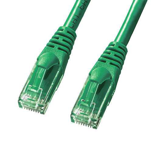 【5個セット】 サンワサプライ カテゴリ6Aより線LANケーブル 10m グリーン KB-T6AY-10GX5 (倉庫AN)の通販は 15,940円