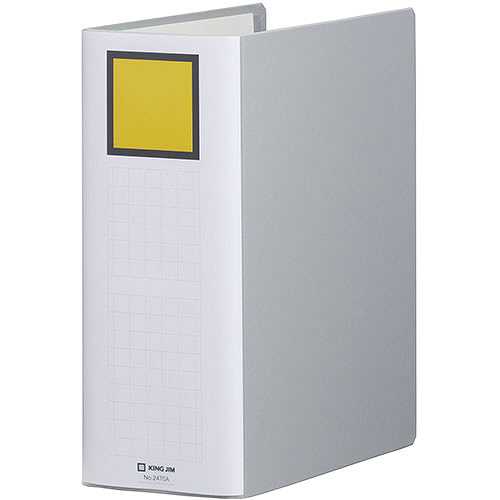 【5個セット】 KING JIM キングジム キングファイルSDDE A4S グレー KJ-2470A-GYX5 (倉庫AN)の通販は 7,243円
