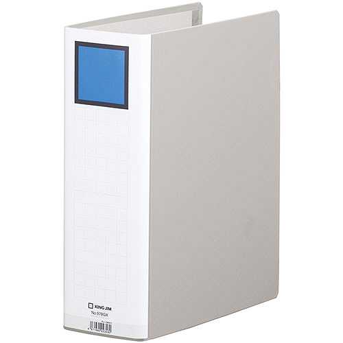 【10個セット】 KING JIM キングジム キングファイルG グレー KJ-978GX-GYX10 (倉庫AN)の通販は 7,775円