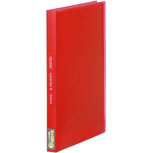 【10個セット】 KING JIM キングジム クリアーファイル A4 40P 赤 KJ-186TSPW-RDX10 (倉庫AN)の通販は