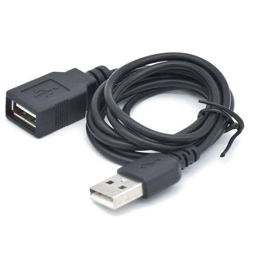 【10個セット】 日本トラストテクノロジー 充電・通信USB延長ケーブル 1m (ブラック) JSC-014BKX10 (倉庫AN)の通販は