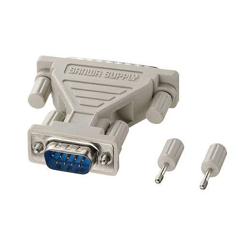 【5個セット】 サンワサプライ RS-232C変換アダプタ AD09-9M25MKX5 (倉庫AN)の通販は 7,986円
