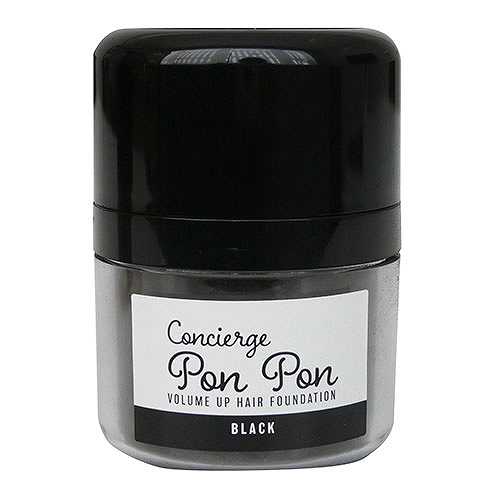 【5個セット】 グローバルジャパン ポンポンボリュームアップ頭皮ファンデーション ブラック GJ40175X5 (倉庫AN)の通販は 9,740円