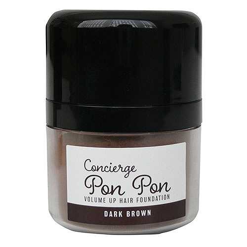 【5個セット】 グローバルジャパン ポンポンボリュームアップ頭皮ファンデーション ダークブラウン GJ40182X5 (倉庫AN)の通販は 9,740円