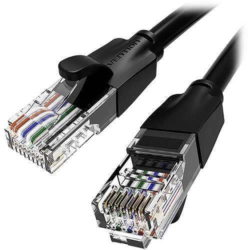 【10個セット】 VENTION Cat.6 UTP LANケーブル 8m Black IB-4854X10 (倉庫AN)の通販は