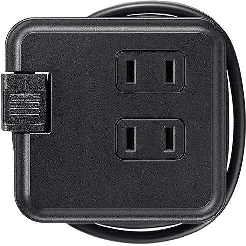 【5個セット】 YAZAWA 巻取りモバイルタップ3個口0.6m ブラック H2M3006BKX5 (倉庫AN)の通販は 9,828円