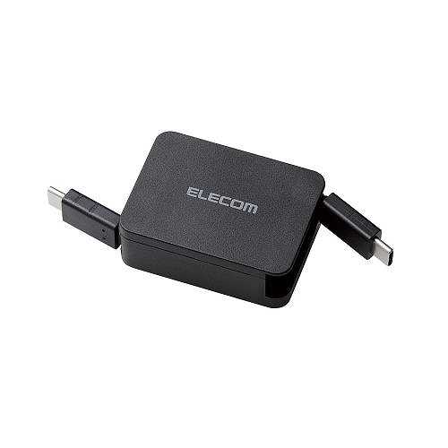 【3個セット】 エレコム USB2.0ケーブル(巻取り、C-C) MPA-CCRLA07BKX3 (倉庫AN)の通販は 6,738円