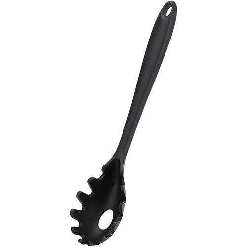 【5セット】 パール金属 TOUCH シリコーン麺すくい BLACK G-5084X5 (倉庫AN)の通販は