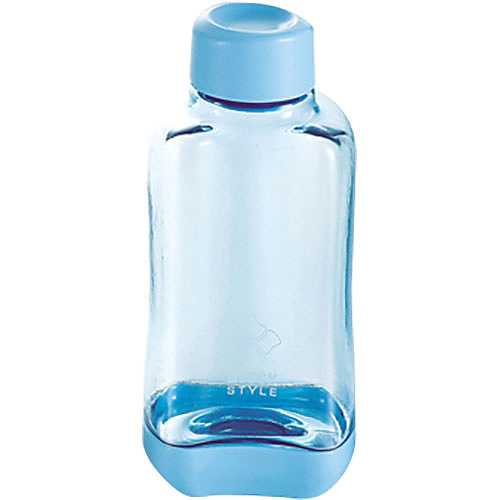 【5セット】 パール金属 ブロックスタイル PCアクアボトル500 ブルー H-6033X5 (倉庫AN)の通販は
