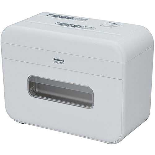 ナカバヤシ パーソナルシュレッダ デスクトップ ライトグレー NSE-DTM01LG (倉庫AN)の通販は