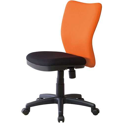 弘益 オフィスチェア コンパクト設計 オレンジ K-922-OR (倉庫AN)の通販は