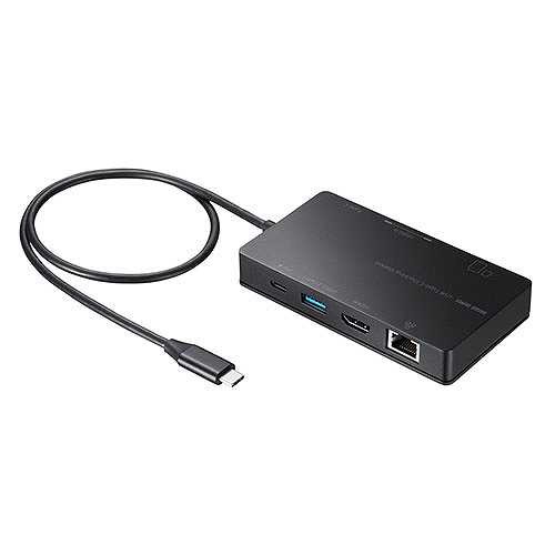 サンワサプライ USB Type-C ドッキングステーション ブラック USB-DKM3BK (倉庫AN)の通販は