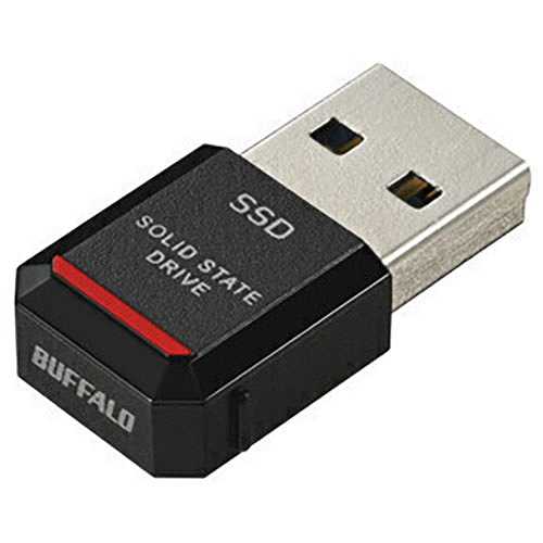 BUFFALO バッファロー SSD-PST250U3BA 外付けSSD 極小サイズ 250GB SSD-PST250U3-BA (倉庫AN)の通販は