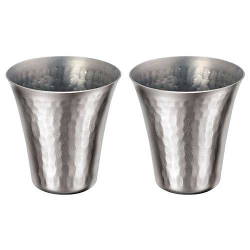 食楽工房 霞 チタン冷酒カップ2P 22503701 (倉庫AN)の通販は 5,829円