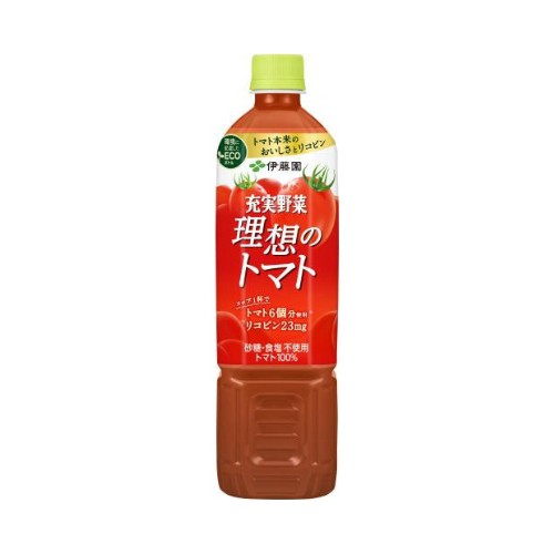 伊藤園　充実野菜　理想のトマト　PET　740g　30個セット　８LINKの通販は