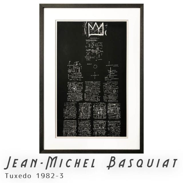 Ｊｅａｎ−Ｍｉｃｈｅｌ　Ｂａｓｑｕｉａｔ（ジャン　ミシェル　バスキア）　Ｔｕｘｅｄｏ　１９８２−３　アートポスターの通販は