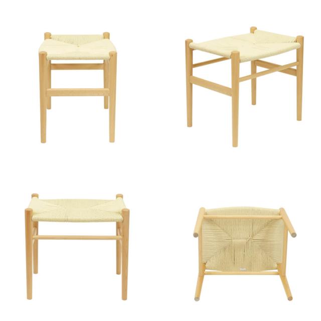 Ｒｅ：ｂｏｒｎ　Ｓｔｏｏｌ　リボーンスツール　ビーチ材タイプ　リボーンスツール　スツール　ダイニングチェア　椅子　オットマン