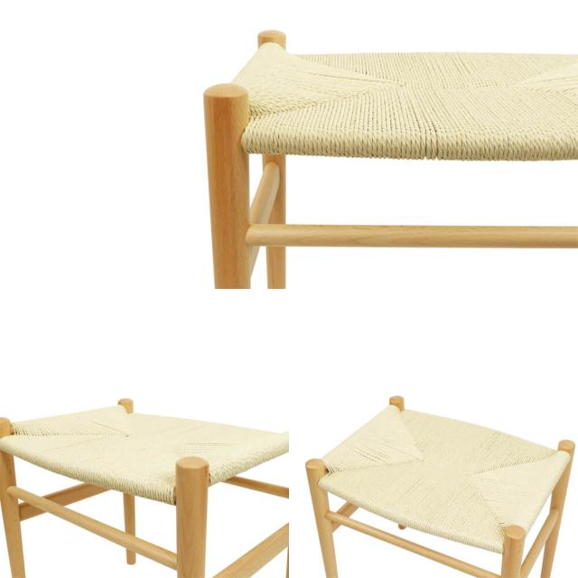 Ｒｅ：ｂｏｒｎ　Ｓｔｏｏｌ　リボーンスツール　ビーチ材タイプ　リボーンスツール　スツール　ダイニングチェア　椅子　オットマン