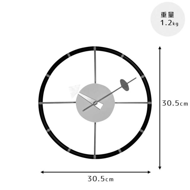 Ｇｅｏｒｇｅ　Ｎｅｌｓｏｎ（ジョージ・ネルソン）　Ｓｔｅｅｒｉｎｇ　Ｗｈｅｅｌ　Ｃｌｏｃｋ（ステアリングホイールクロック）_5