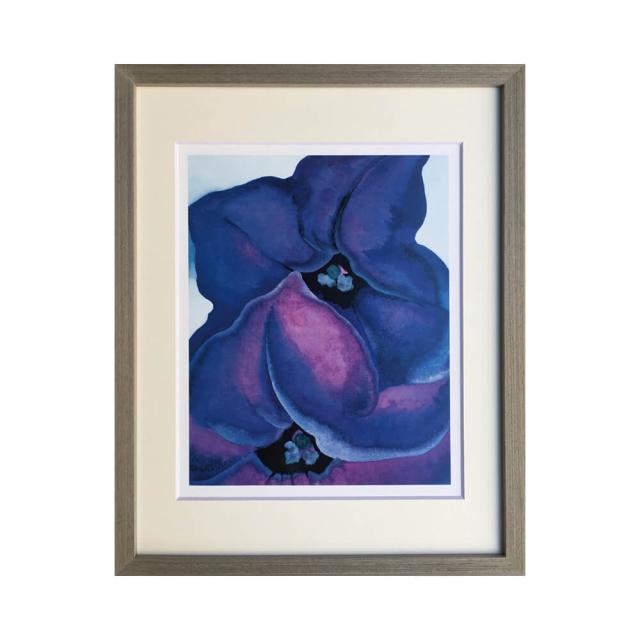 IA O'KEEFFE ポスター 1980's ヴィンテージ Georgia O'Keeffe ”Santa Fe Chamber Music